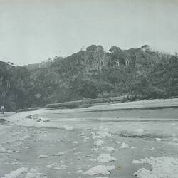 Photograph - Stranded Spar at Fraser River, King Island, 1887