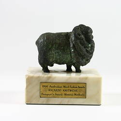 Trophy - Australian Wool Fashion Awards, Ricardo Knitwear, 1966