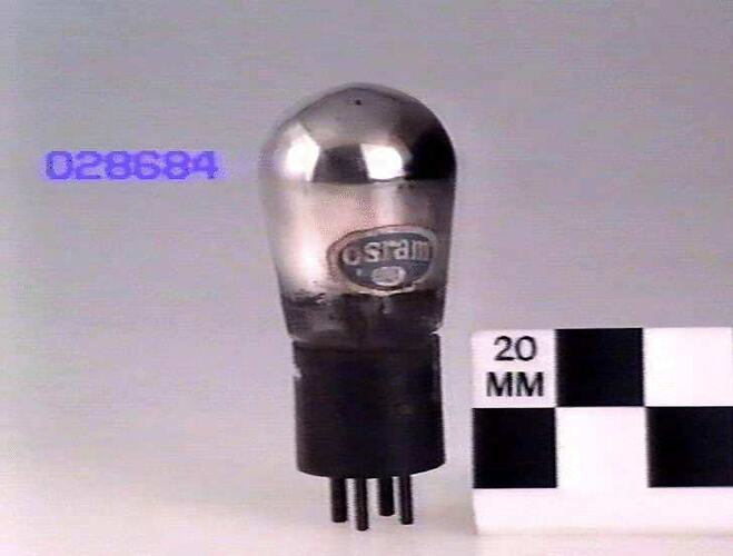 Electronic Valve - Marconi Osram, Triode, Type HL610, 1929