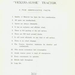 Vickers-Aussie Tractor