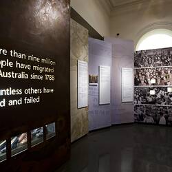 Past Exhibition - Getting In, Immigration Museum, 2003-2015