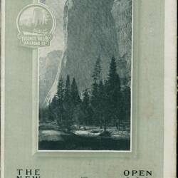 Booklet - 'Yosemite, The New Way', Merced, California, U.S.A., 1911