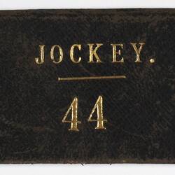 Jockey's Pass - Western Australian Turf Club, Harry Telford, 1905 - 1906