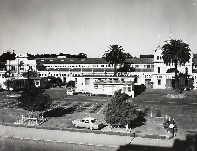 Photograph - Northern Section of Western Annexe, Exhibition Building, Melbourne, 1967