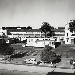 Photograph - Northern Section of Western Annexe, Exhibition Building, Melbourne, 1967