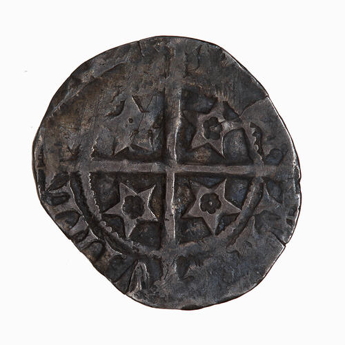 Coin - Penny, Robert II, Scotland, 1371-1390 (Reverse)