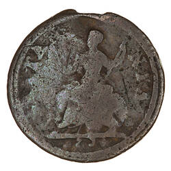 Coin - Farthing, Queen Anne, England, Great Britain, 1714 (Reverse)