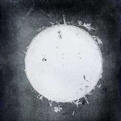 Glass Negative - Solar Prominences, circa 1920s
