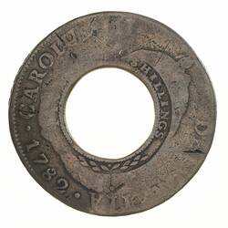 Coin - Holey Dollar (5 Shillings), New South Wales, Australia, 1813