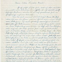 Letter - to Karl Muffler, 12 Nov 1944