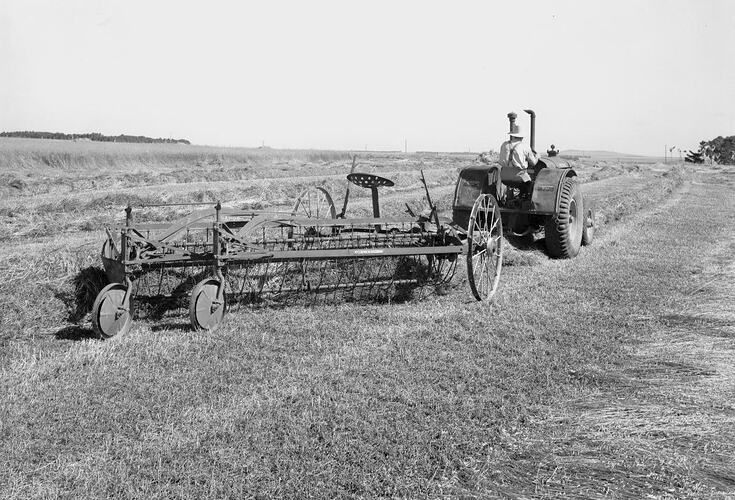 Farmall W-30 & Rake, Westmere
