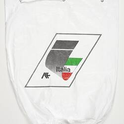 Bag - 'Italia', White Tyvek, circa 1988