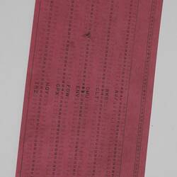 Punch Cards - Control Data Model 3200, 1964