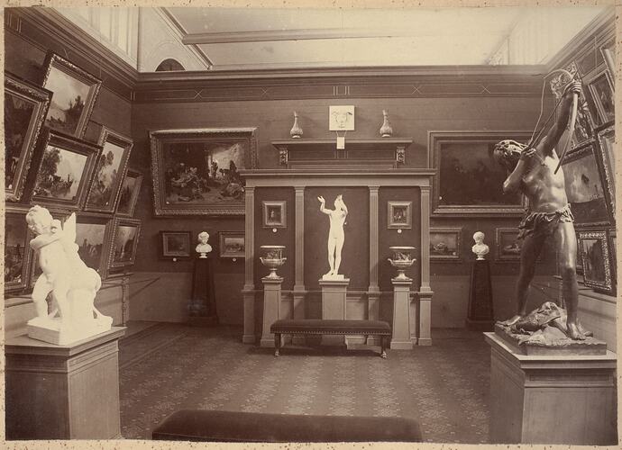 German Court, Fine Art Gallery, Great Hall, Exhibition Building, 1880-1881