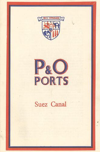 P&O Suez Canal