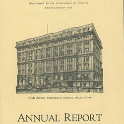 Annual Report - The State Savings Bank of Victoria, 30 Jun 1939