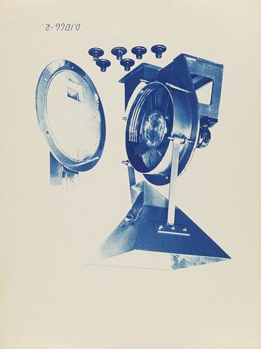 Photograph - Schumacher Mill Furnishing Works, Grinder Machine, Port Melbourne, Victoria, circa 1940s