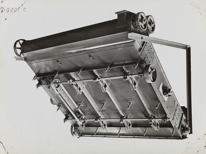 Photograph - Schumacher Mill Furnishing Works, Machinery, Port Melbourne, Victoria, circa 1940s