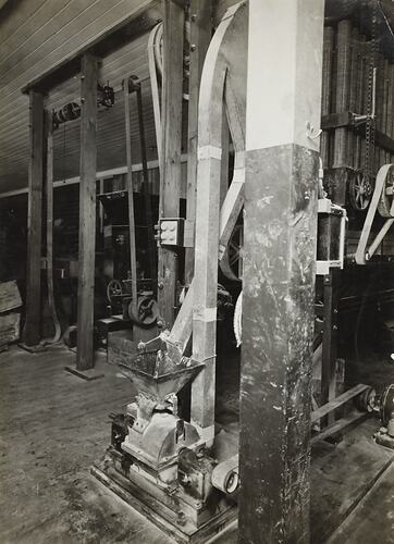 Photograph - Schumacher Mill Furnishing Works, 'Grinding and Dressing Plant', Port Melbourne, Victoria, 1916