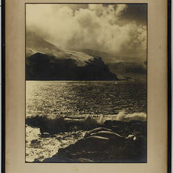 Photograph - Heard Island, View from Atlas Cove, BANZARE Voyage 1, Antarctica, 1929-1930