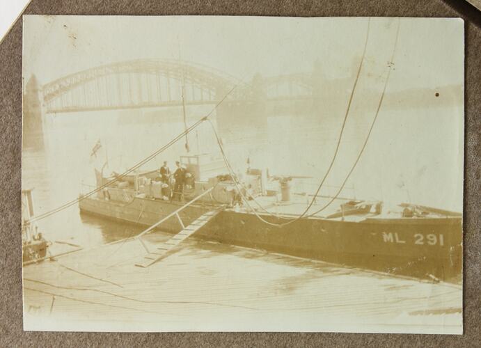 Photograph - Longboat, Driver Cyril Rose, World War I, 1916-1919