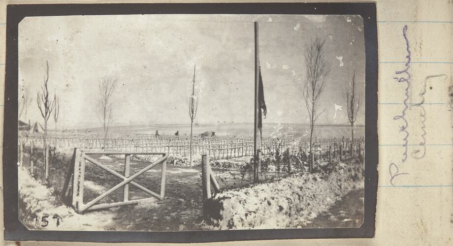 Puchevillers Cemetery, Somme, France, Sergeant John Lord, World War I, 1916
