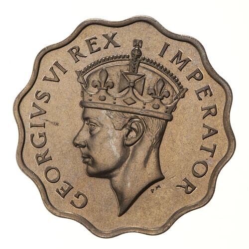 Proof Coin - 1 Piastre, Cyprus, 1938
