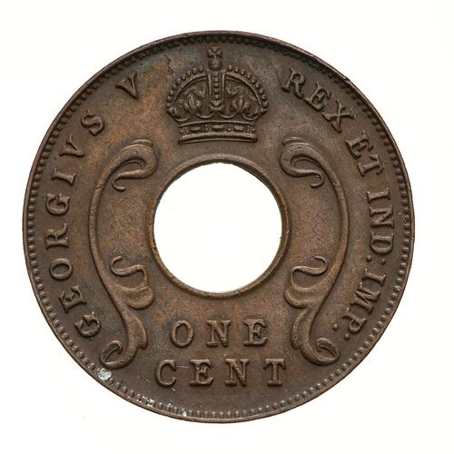 Coin - 1 Cent, British East Africa, 1930