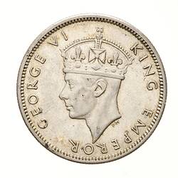 Coin - 1 Shilling, Fiji, 1942
