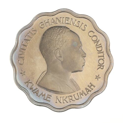 Proof Coin - 3 Pence, Ghana, 1958