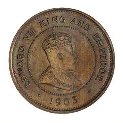 Coin - Farthing, Jamaica, 1903