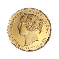 Proof Coin - 2 Dollars, Newfoundland, 1872