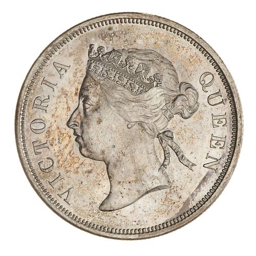 Proof Coin - 50 Cents, Straits Settlements, 1888