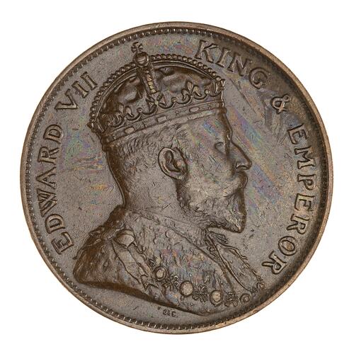 Coin - 1/24 Shilling, Jersey, Channel Islands, 1909