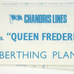 Accommodation Plan - Chandris Lines, RHMS Queen Frederica