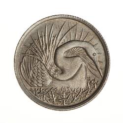Coin - 5 Cents, Singapore, 1967