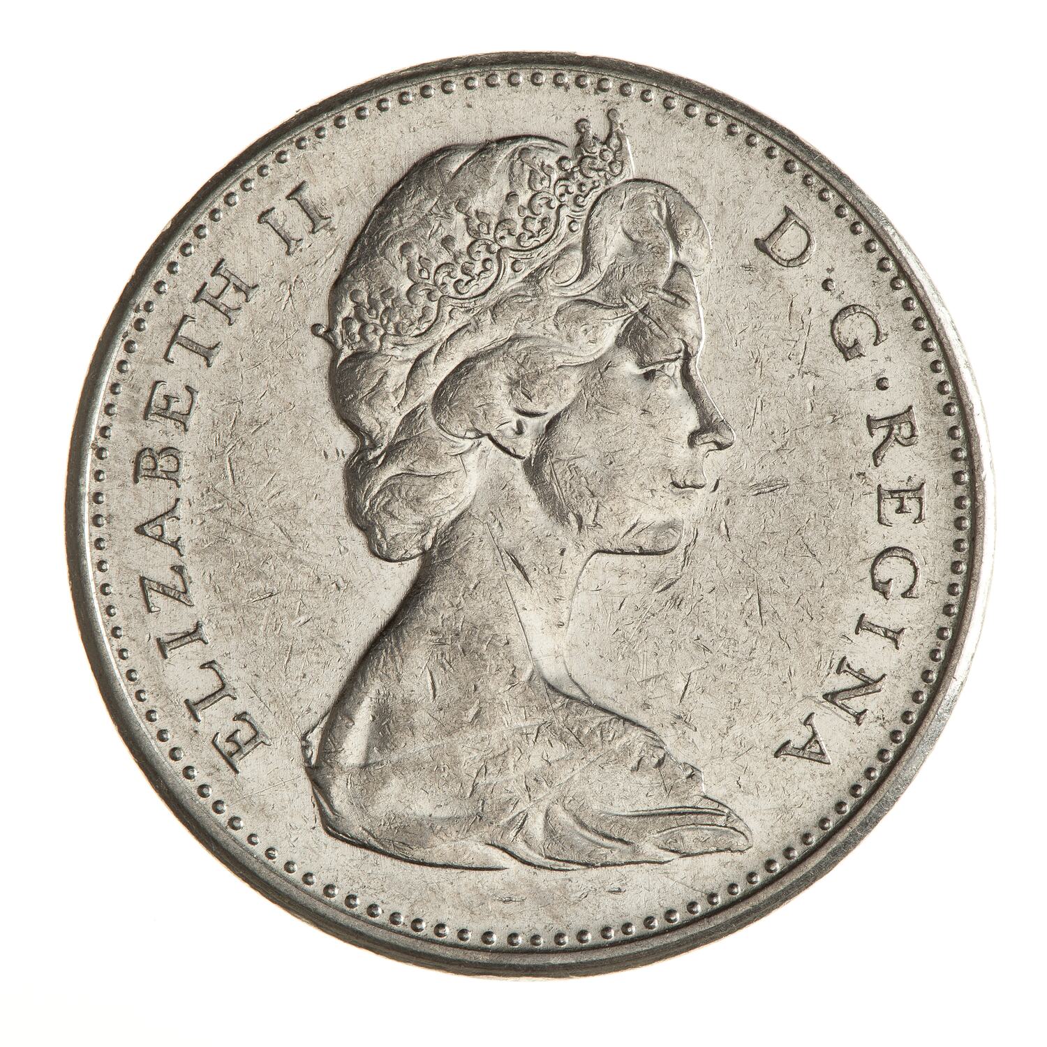 Coin 5 Cents Canada 1974 coin-5-cents-canada-1974