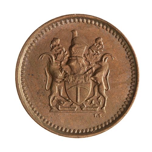 Coin - 1 Cent, Rhodesia, 1973