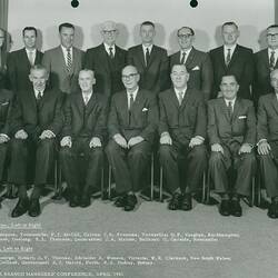 Photograph - Kodak Australasia Pty Ltd, Kodak Branch Managers Conference, Apr 1961