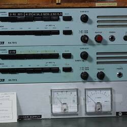 Operator Console # 1 - Main Desk,  Melbourne Coastal Radio Station, 1990-2002