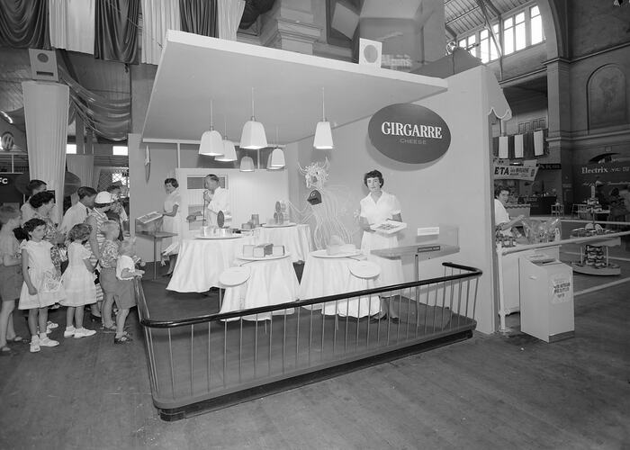 Girgarre Cheese Exhibition Stand, Exhibition Building, Carlton, Victoria, 1955