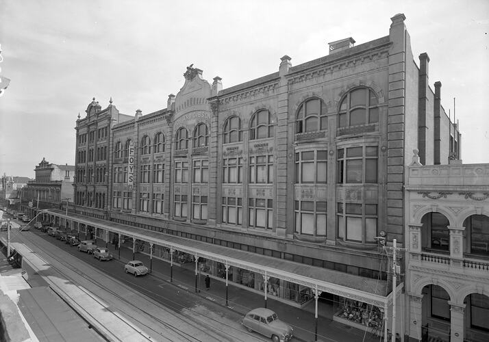 Foy & Gibson Department Store, Fitzroy, Victoria, 1955