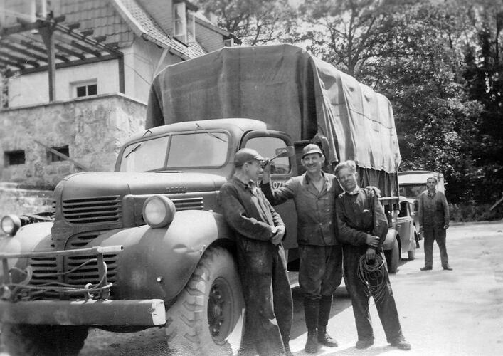 German Vehicle Maintenance Staff, Salzgitter Region, Germany, 1946