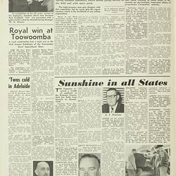 Magazine - Sunshine Massey Harris Review, Vol 2, No 11, Oct 1957