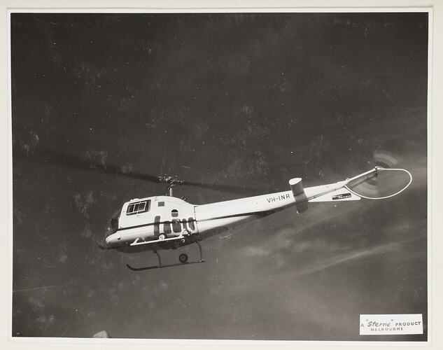 Gerry Gee Junior, Helicopter Flying, Melbourne, circa 1962