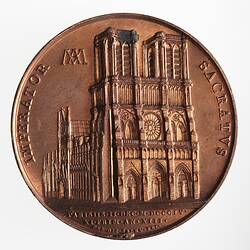 Medal - Visit of Pope Pius VII to Paris, Napoleon Bonaparte (Emperor Napoleon I), France, 1804