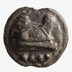 Coin - Triens, Aes Grave, Ancient Roman Republic, 225-217 BC