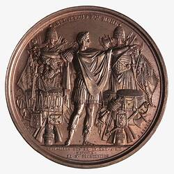 Medal - Battles of Abensberg & Eckmuhl, Napoleon Bonaparte (Emperor Napoleon I), France, 1809