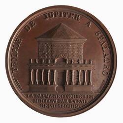 Medal - Conquest of Dalmatia, Napoleon Bonaparte (Emperor Napoleon I), France, 1806