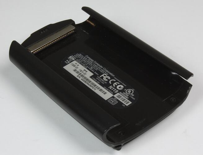 Black pocket PC expansion pack.